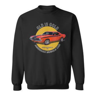 Challenger Rt American Muscle Car 60S 70S 70S Vintage Designs Funny Gifts Sweatshirt | Mazezy