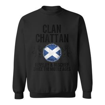 Chattan Clan Scottish Family Name Scotland Heraldry Sweatshirt | Mazezy DE