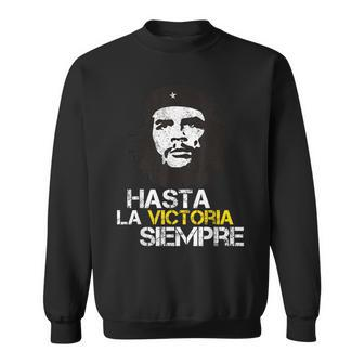 Che Guevara Hasta La Victoria Siempre Cuban Vintage Men Sweatshirt | Mazezy