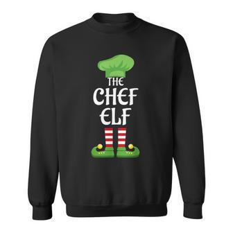 Chef Elf Family Matching Group Christmas Sweatshirt - Seseable