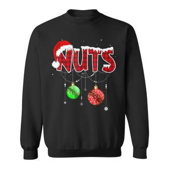 Chest Nuts Matching Chestnuts Christmas Couples Nuts Sweatshirt - Seseable