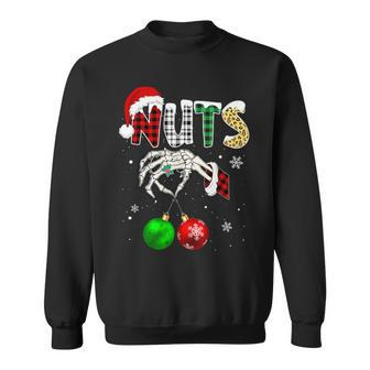 Chestnuts Christmas Chest Nuts Xmas Couple Matching Costume Sweatshirt | Mazezy