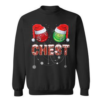 Chestnuts Matching Family Chest Nuts Christmas Couples Sweatshirt | Mazezy