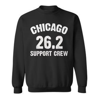 Chicago 262 Support Crew Marathon Running Clothing 2023 Sweatshirt - Seseable