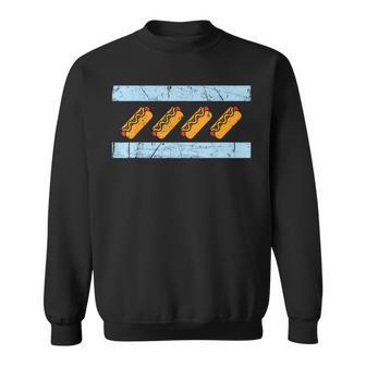 Chicago Flag Hotdog Chicago Style Hot Dog Sweatshirt | Mazezy