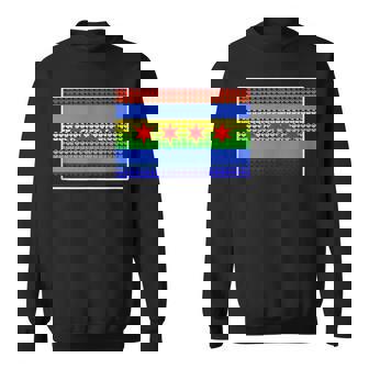 Chicago Gay Pride Illinois Pride Ally Gear Sweatshirt | Mazezy