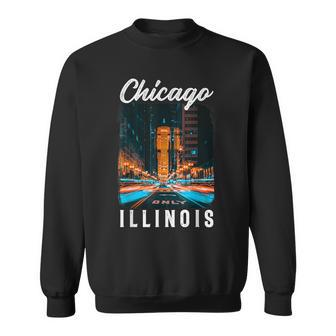 Chicago Pride Chicago City Chicago Lover I Love Chicago Sweatshirt | Mazezy