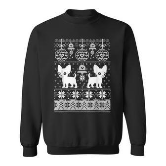 Chihuahua Dog Ugly Christmas Sweater Xmas Sweatshirt - Monsterry