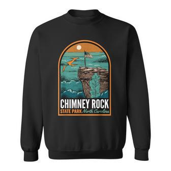 Chimney Rock State Park Nc Vintage Sweatshirt | Mazezy