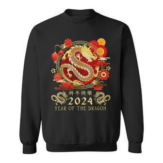 Chinese New Year 2024 Year Of The Dragon Happy New Year 2024 Sweatshirt - Seseable