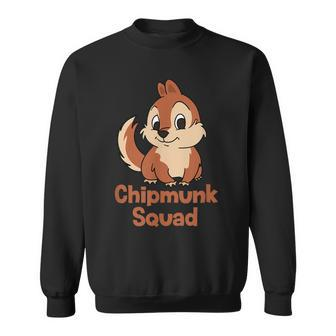 Chipmunk Squad Forest Animal Nature Lover Sweatshirt | Mazezy