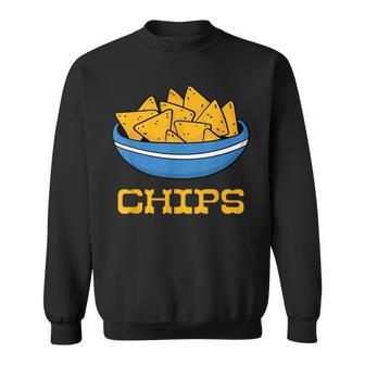 Chips And Salsa Matching Couple Halloween Cinco De Mayo Cute Sweatshirt - Thegiftio UK
