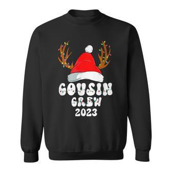 Christmas Cousin Crew 2023 Family Christmas Sweatshirt | Mazezy