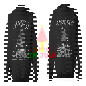 Christmas In July Popsicle Watermelon Graphic Plussize Sweatshirt - Seseable