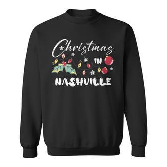 Christmas In Nashville Family Reunion Trip 2023 Matching Sweatshirt | Mazezy DE