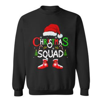 Christmas Squad Xmas Santa Family Pajamas Crew 2022 Sweatshirt - Seseable