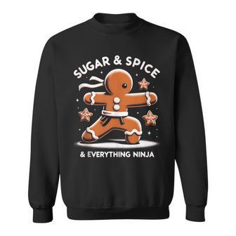 Christmas Sugar & Spice & Everything Ninja Sweatshirt | Mazezy