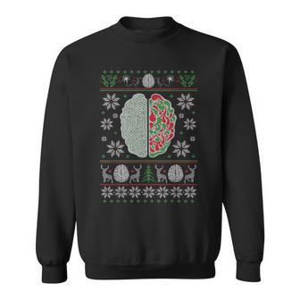 Christmas Have Yourself A Brainy Christmas And A Neuro Sweatshirt - Seseable