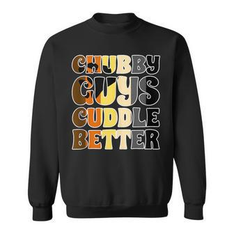 Chubby Guys Gay Lesbian Lgbtq Pride Month Support Graphic Sweatshirt | Mazezy