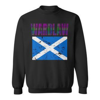 Clan Wardlaw Tartan Scottish Family Name Scotland Pride Pride Month Funny Designs Funny Gifts Sweatshirt | Mazezy