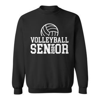Class Of 2024 Graduation Volleyball Senior 2024 Sweatshirt - Monsterry