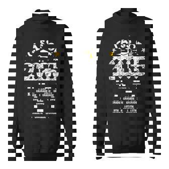 Class Of 2035 Grow With Me Checklist Graduation Sweatshirt | Mazezy