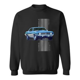 Classic American Muscle Cars Vintage Cars Funny Gifts Sweatshirt | Mazezy