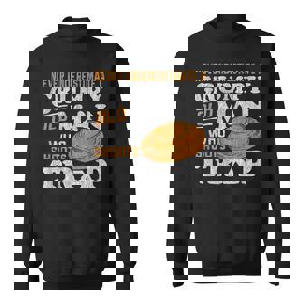 Clay Target Shoot Never Underestimate Grumpy Old Man Trap Old Man Funny Gifts Sweatshirt | Mazezy