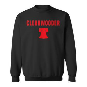 Clearwooder Funny Gift Philly Baseball Clearwater Cute Baseball Funny Gifts Sweatshirt | Mazezy