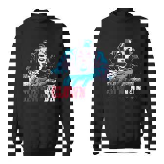 Clown Nun Scary Religious Nun Praying Nun Sweatshirt | Mazezy