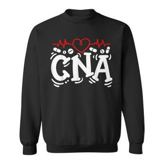 Cna Certified Nursing Assistant Sweatshirt - Monsterry