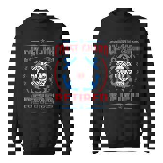 Coast Guard Retirement Gifts Idea Outfit Retirement Funny Gifts Sweatshirt | Mazezy