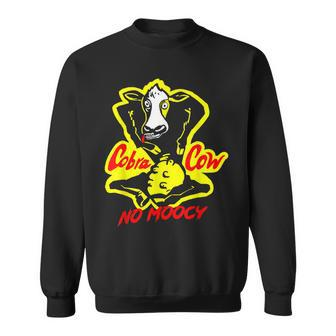 Cobra Cow No Moocy Satire Humor Design  Sweatshirt