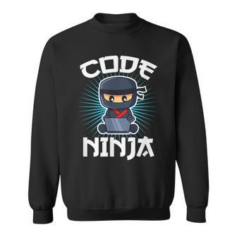 Code Ninja Programmer Coder Computer Programming Coding Sweatshirt | Mazezy