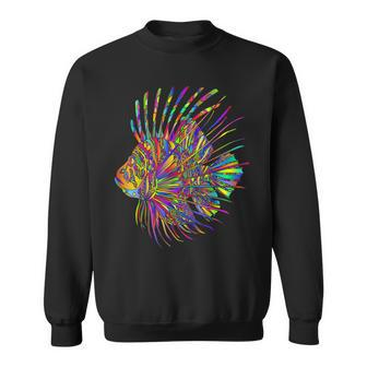 Colorful Lionfish Lion Fish Sweatshirt | Mazezy