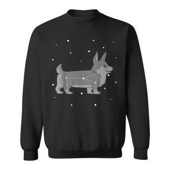 Constellation Corgi Dog Sweatshirt | Mazezy