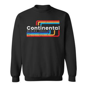 Continental Divide Trail Cdt Thru Hiking Continental Divide Sweatshirt | Mazezy