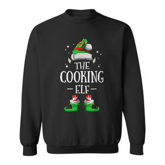 The Cooking Elf Matching Family Group Christmas Party Pajama Sweatshirt - Monsterry DE