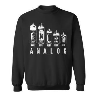 Cool Analog Vacuum Tubes Gift | Funny Electron Valve Lover Sweatshirt | Mazezy