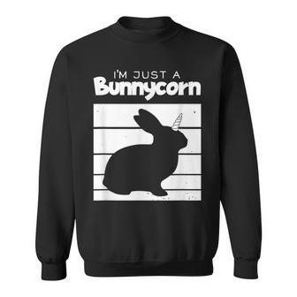 Cool Bunnycorn Gift Unicorn Rabbit Gifts For Rabbit Lovers Funny Gifts Sweatshirt | Mazezy