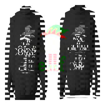 Cool Dad Elf Family Matching Group Christmas Pajama Sweatshirt - Thegiftio