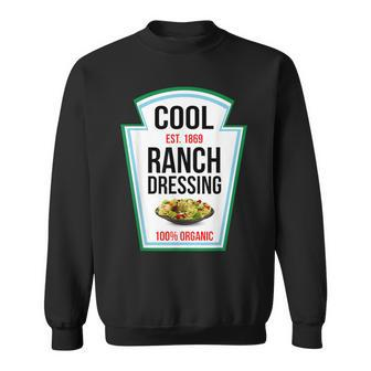 Cool Ranch Dressing Bottle Label Halloween Family Matching Sweatshirt - Thegiftio UK