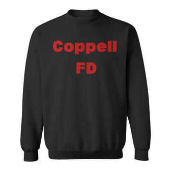 Coppell Old Red Fire Truck Sweatshirt | Mazezy
