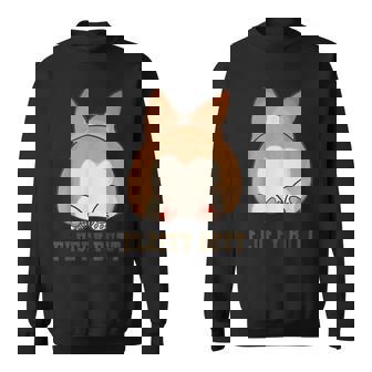 Corgi Cute Fluffy Butt Sweatshirt | Mazezy