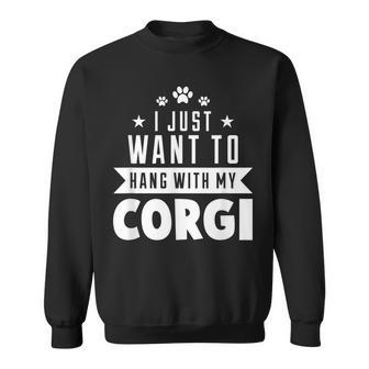 Corgi Dog For Girls Boys Sweatshirt | Mazezy