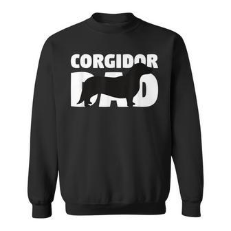 Corgidor For Dog Father 'Corgidor Dad' Corgidor Sweatshirt | Mazezy