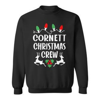 Cornett Name Gift Christmas Crew Cornett Sweatshirt - Seseable