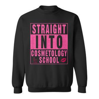 Cosmetologist Cosmetology Beauty School Sweatshirt | Mazezy