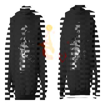 Couple Basketball In Movies Love Sweatshirt - Monsterry