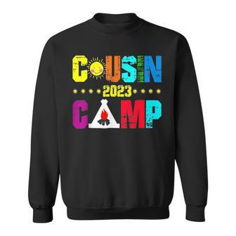 Cousin Camp 2023 Cousin Tribe Vacation T Sweatshirt | Mazezy